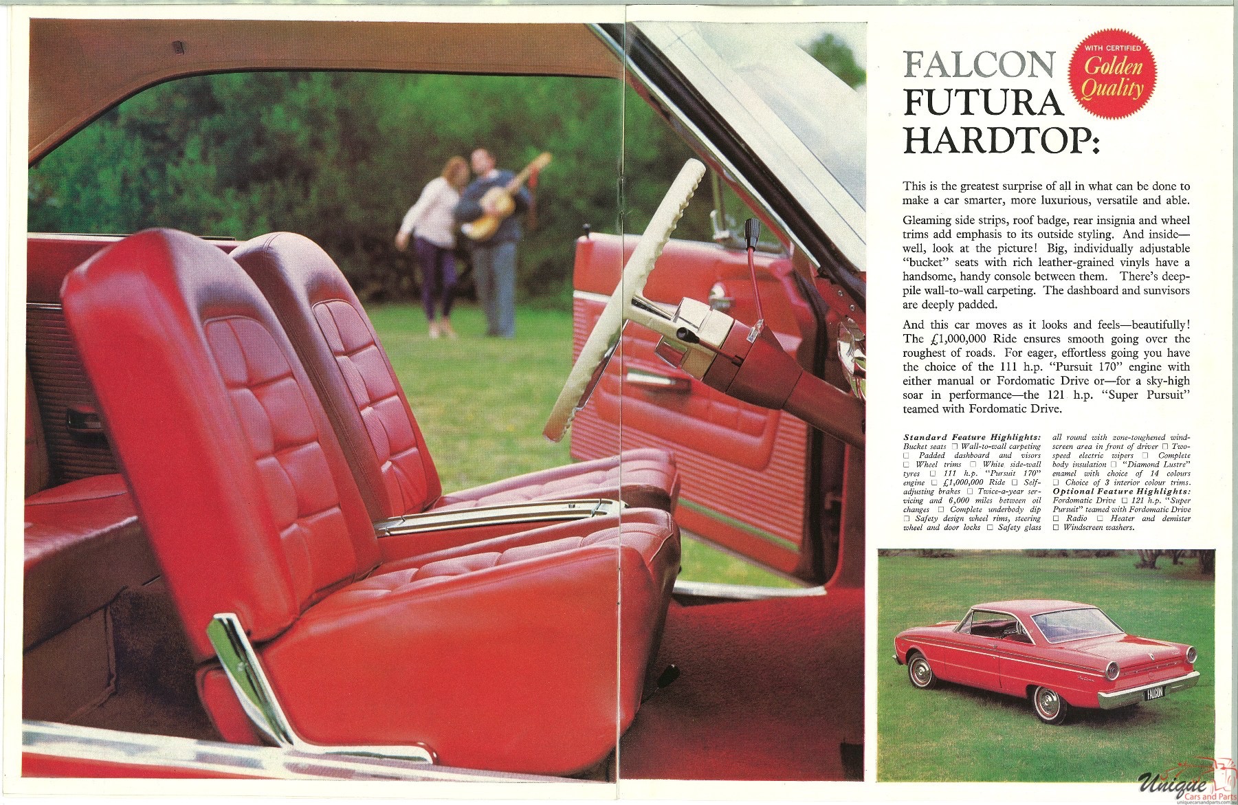 1964 Ford XM Falcon HardTop Brochure Page 3